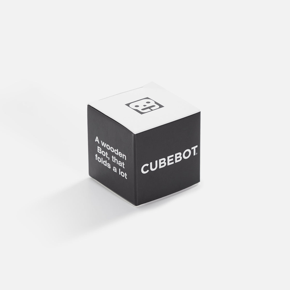 Areaware Cubebot Micro Skeleton - Black / White