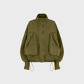 The Attico Bomber - Military Green