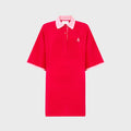 The Attico Mini Polo Dress - Red