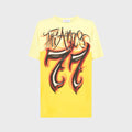 The Attico Graphity Tee - Yellow / Multi