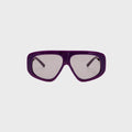 The Attico Milano Sunglasses - Mauve / Silver