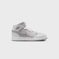 Jordan Air Jordan 1 Mid SE - Summit White / Metallic Silver