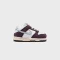 Nike TD Dunk Low SE - White / Glacier Blue / Burgundy Ash