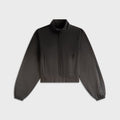 Alexander Wang Reflective Shrunken Track Jacket - Black