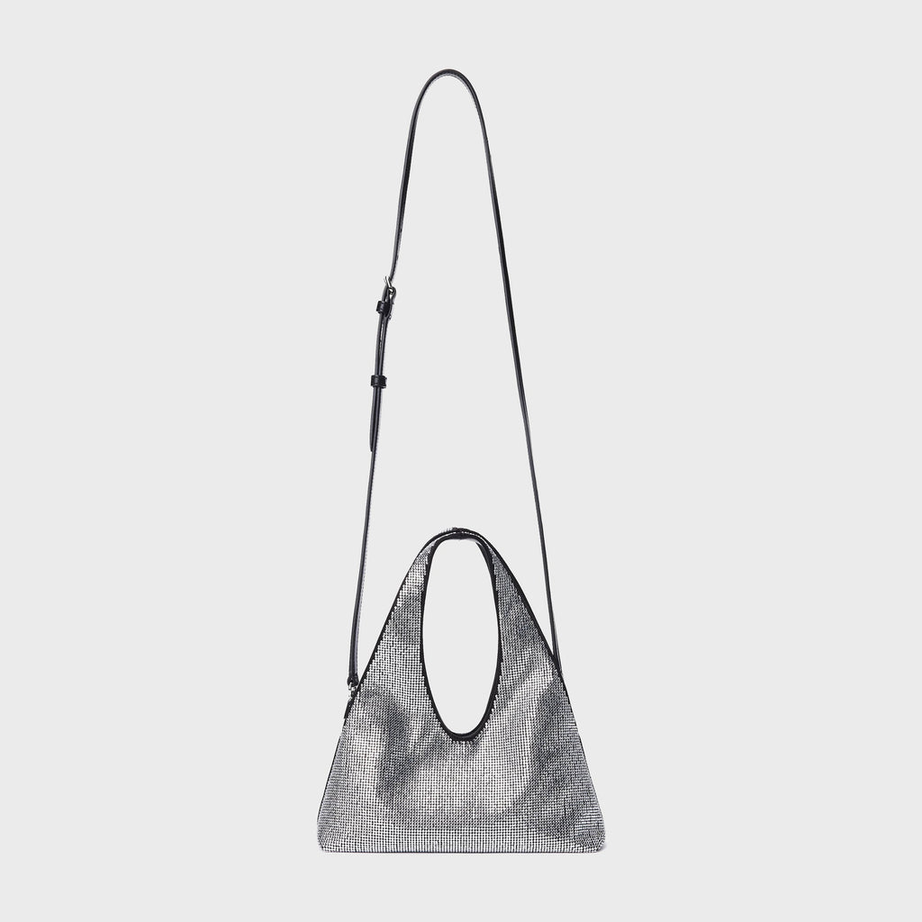 Alexander Wang Pike Crystal Mini Bag - Black / Silver