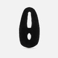 Alexander Wang Dome Slouchy Medium Hobo Faux Fur Bag - Black
