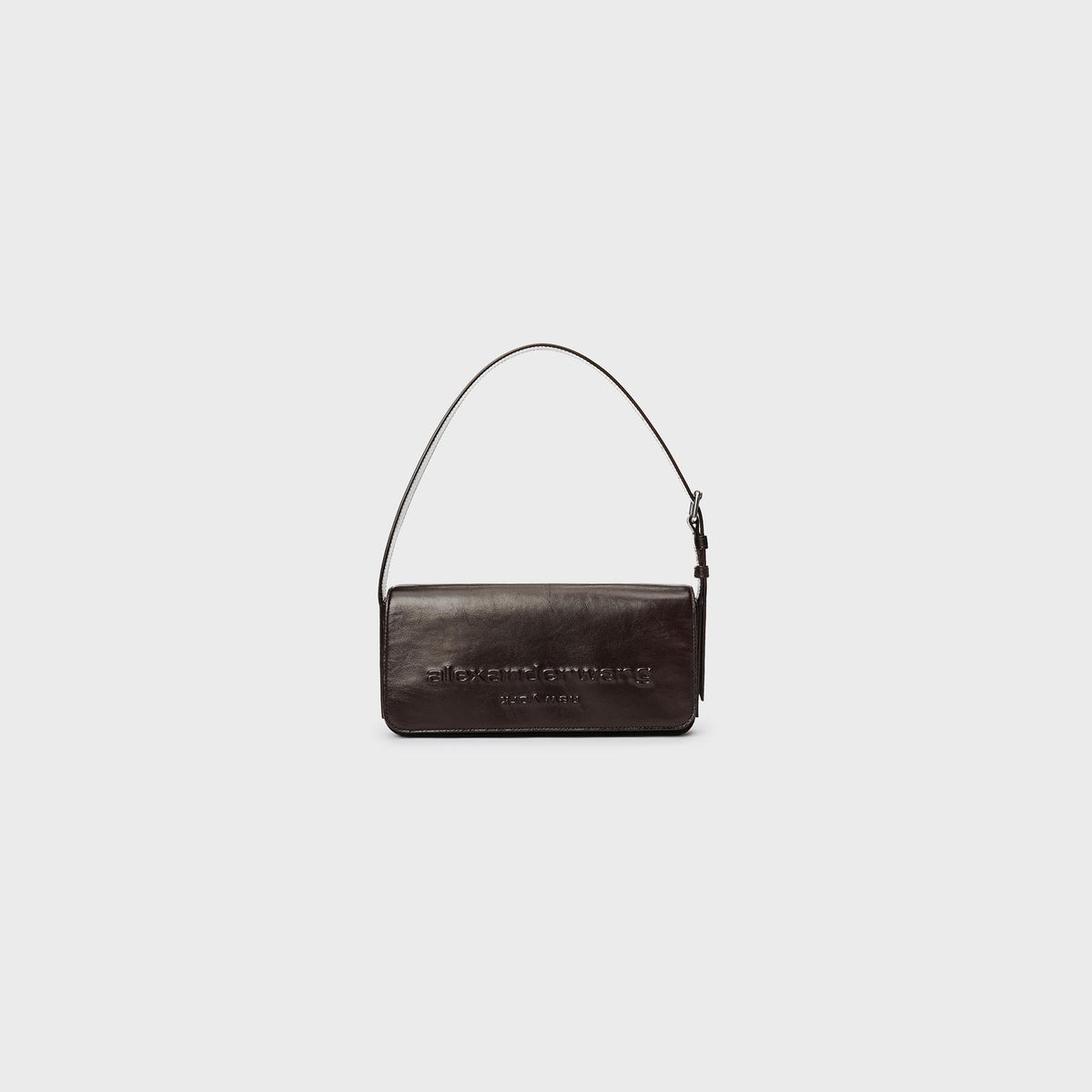 Alexander Wang Punch Flap Shoulder Bag - Oxblood