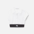 Alexander Wang Cheerleader Polo Top - White