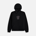 Awake NY Flower Stamp Zip Hoodie - Black