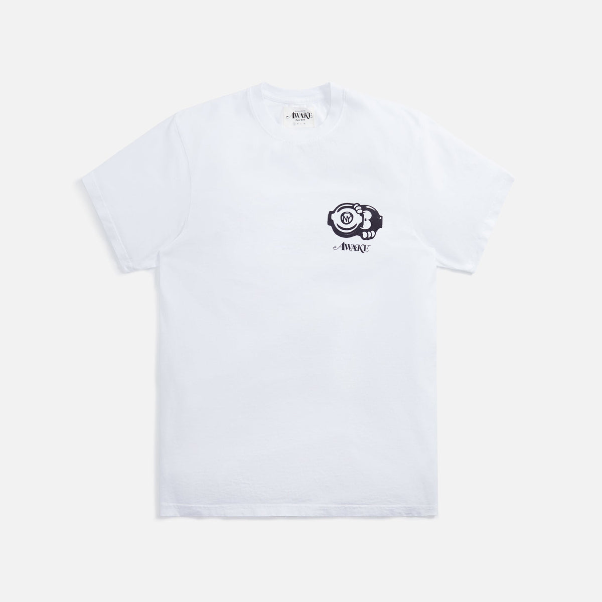 Awake Pothole Tee - White