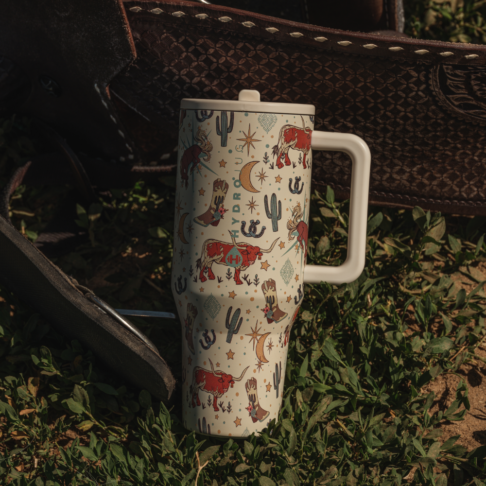 Rodeo Traveler 32oz with Western Design