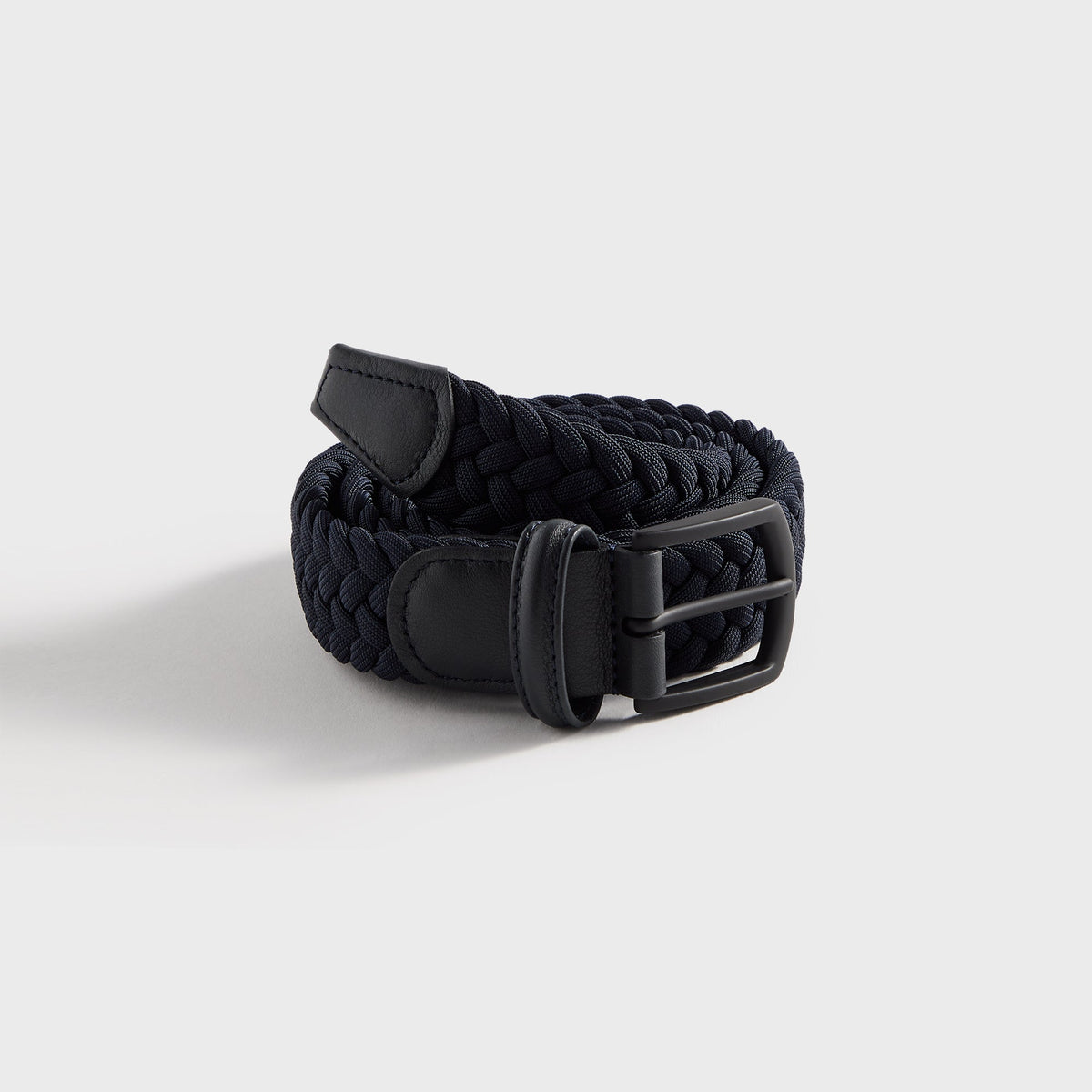 Anderson's Elastic Weave Navy Belt - Navy