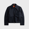 Barena Ovidio Caramal Coat - Navy