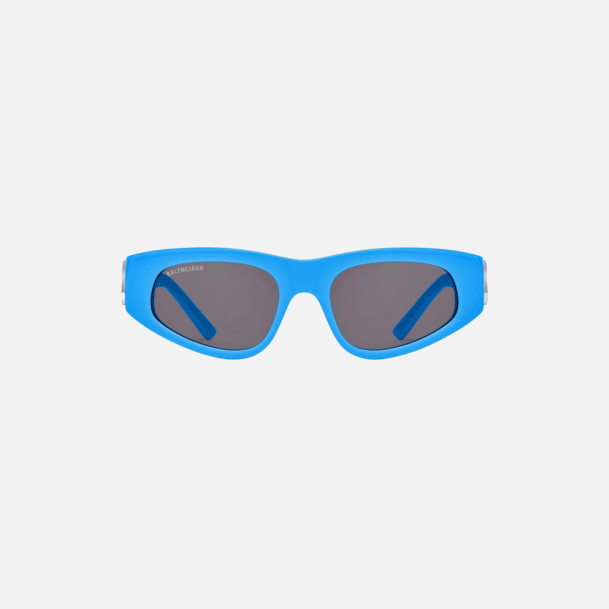 Balenciaga BB Logo Hinge Frame - Blue / Grey Lens