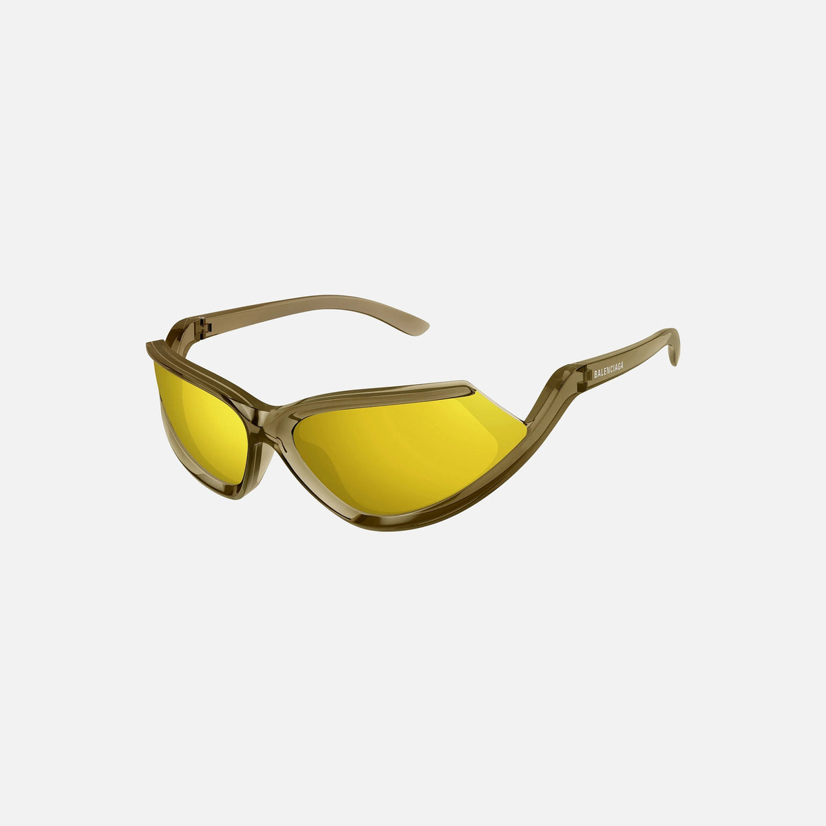 Balenciaga Bio Injection Racer Frame - Brown / Yellow