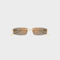 Balenciaga Metal Sunglasses - Gold / Pink