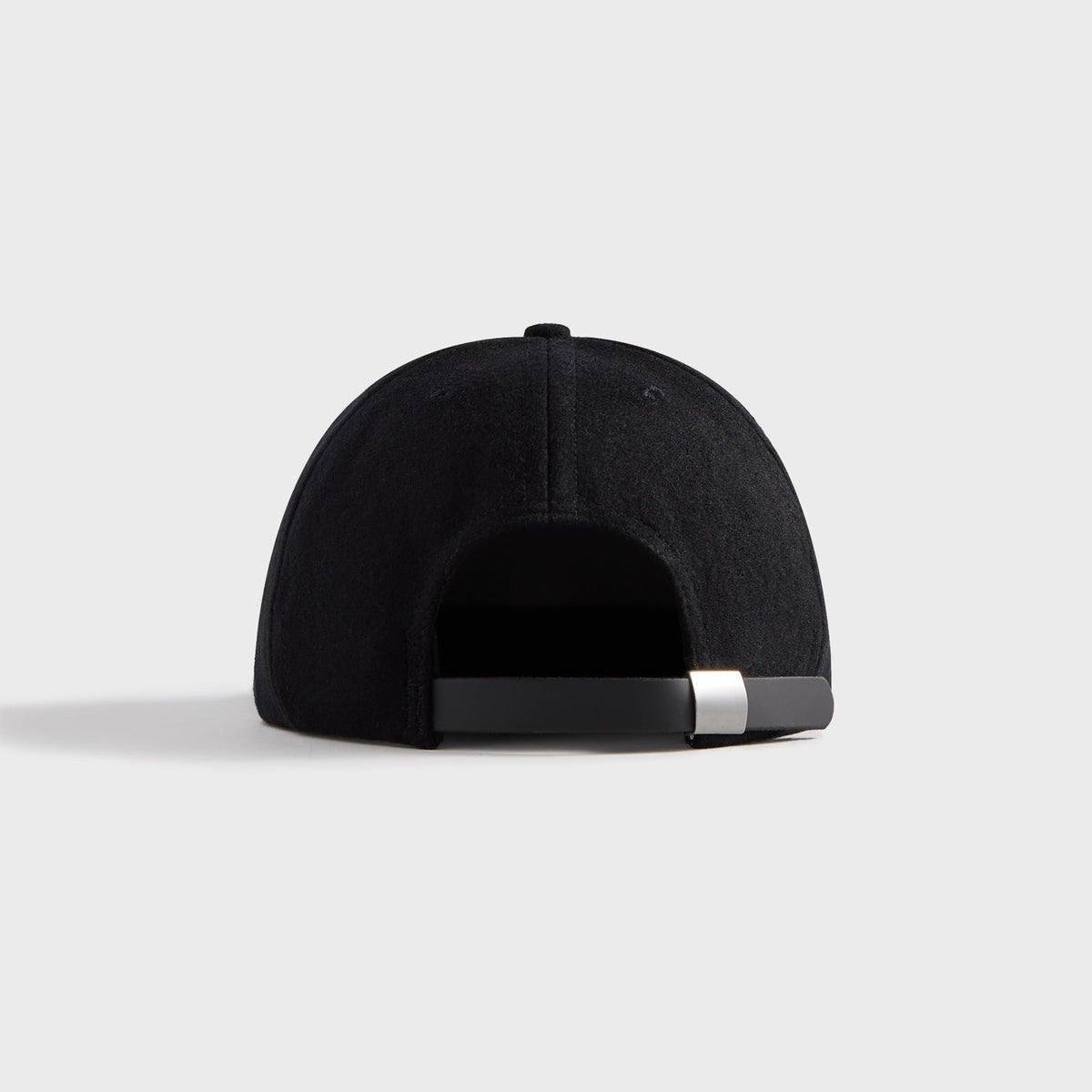 Brain Dead Flannel Logo Head Six Panel Cap - Black