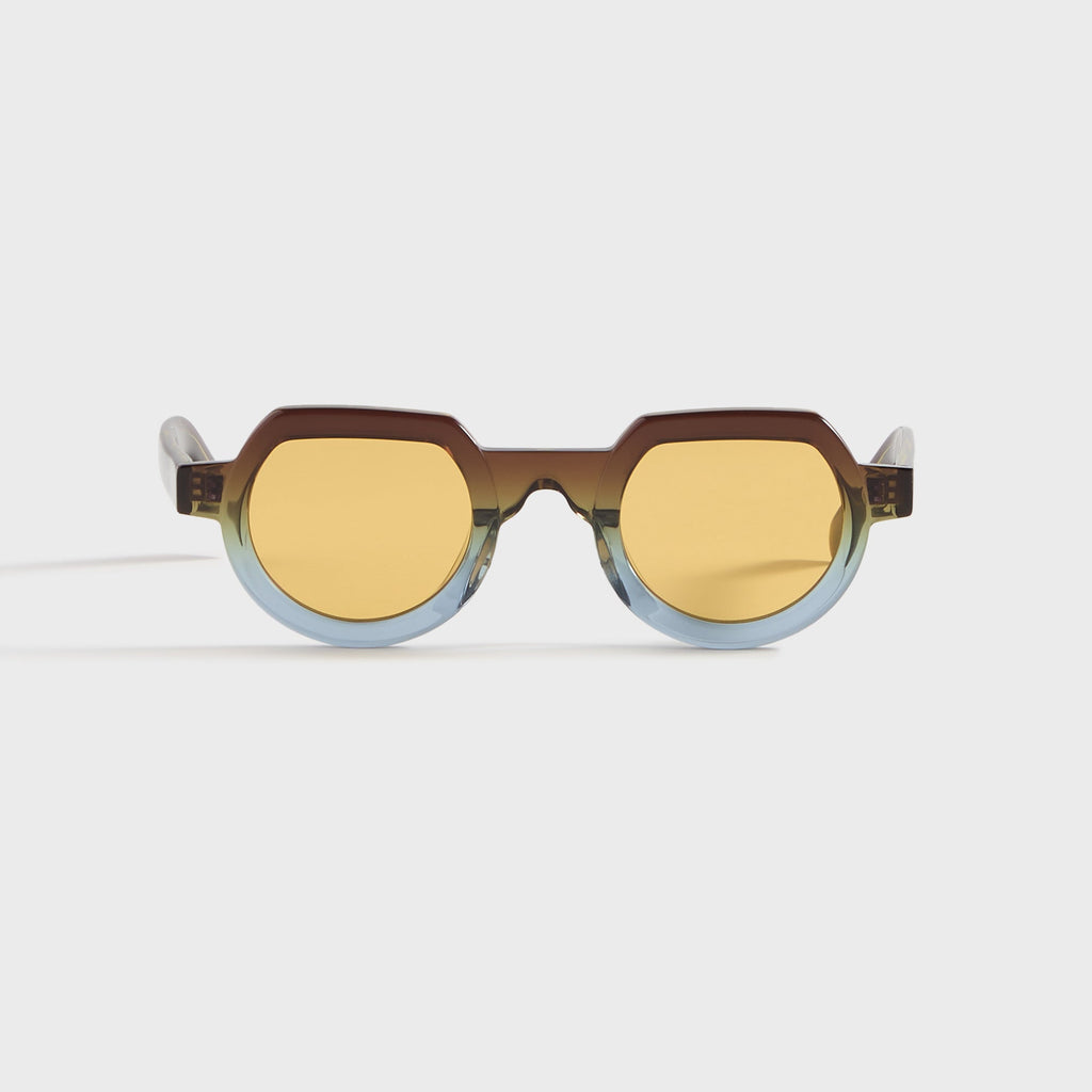 Brain Dead Tani Post Modern Primitive Eye Protection Sunglasses - Root Beer Float