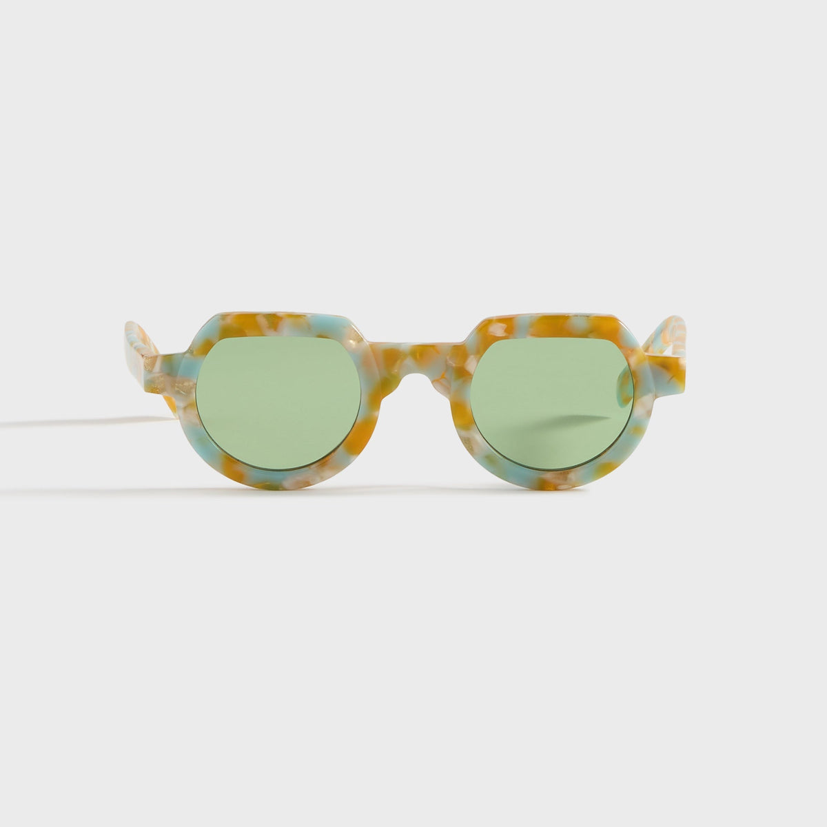 Brain Dead Tani Post Modern Primitive Eye Protection Sunglasses - Gold Granite