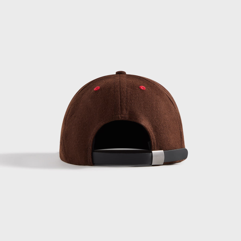 Brain Dead Flannel Classic Logohead Six Panel Cap - Brown