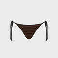 Bond Eye Anisha Brief - Carob Black Dot Stripe