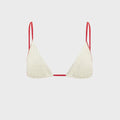 Bond Eye Idris Triangle Top - Chalk Two Tone