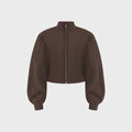 Belle Anna Globo Jacket - Brown