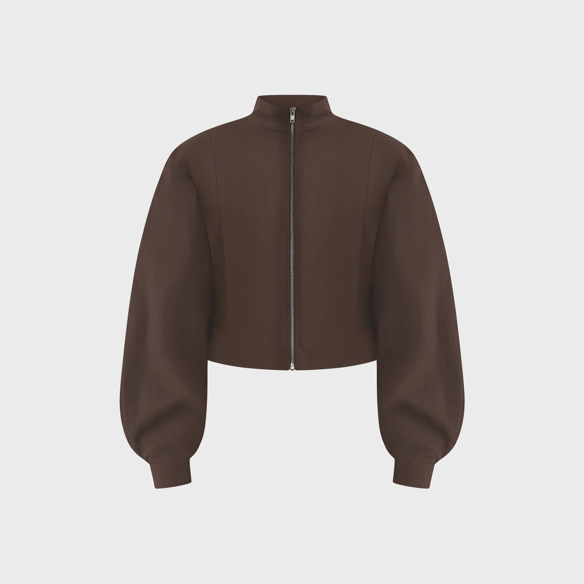 Belle Anna Globo Jacket - Brown