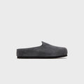 Birkenstock Amsterdam Wrapped Suede - Charcoal