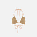 Bond Eye Andy Triangle Top - Fawn Lurex