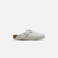 Birkenstock Boston Antique Suede - White