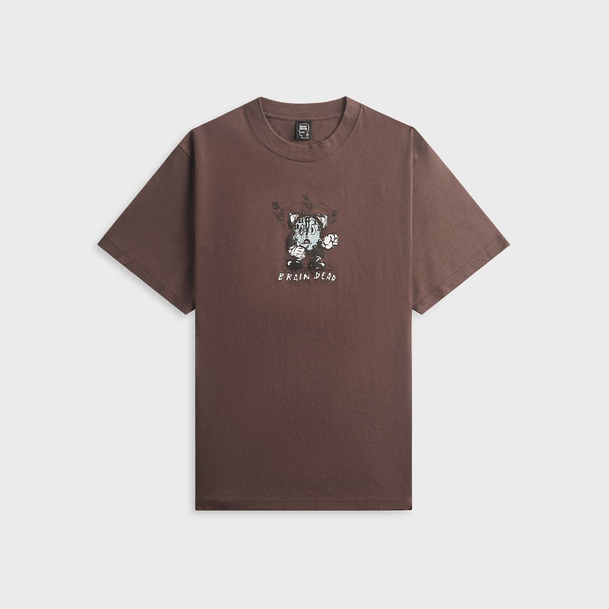 Brain Dead Time Is Nigh Tee - Berry