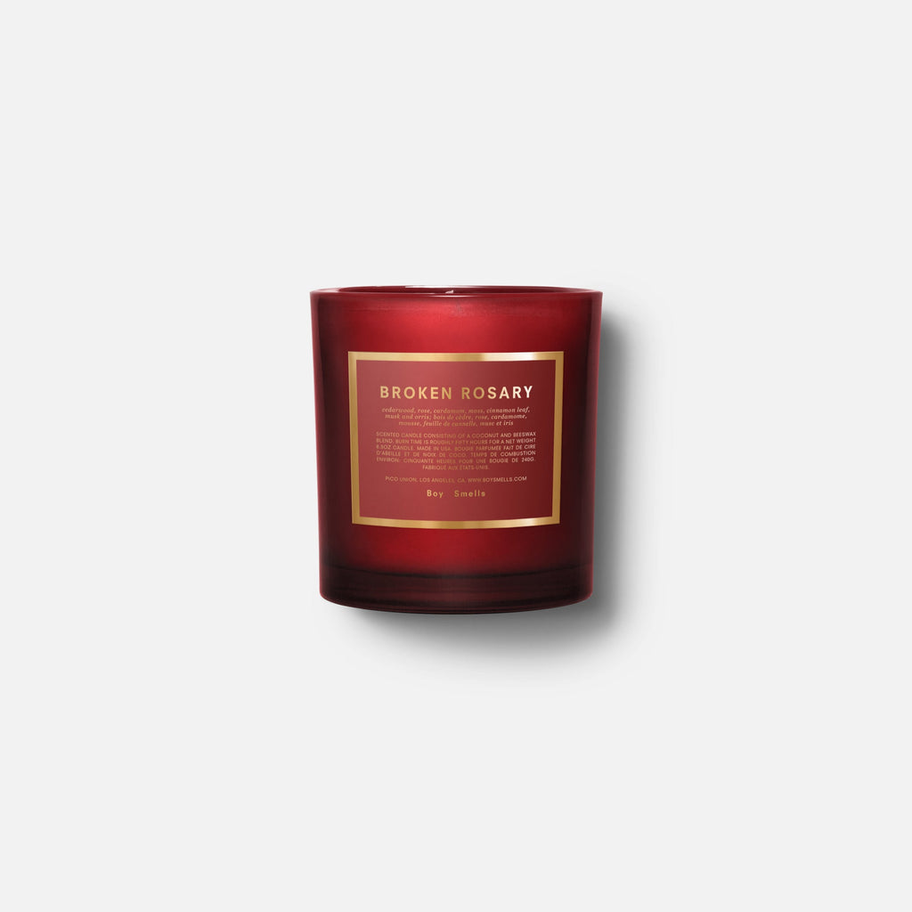 Boy Smells Broken Rosary Candle Holiday 2021