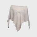 Buci Honeycrisp Poncho With Twist Tie Top - Slate