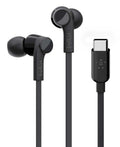 Belkin SOUNDFORM Black In-Ear Headphones w/ USB-C Connector - G3H0002BTBLK - image 1
