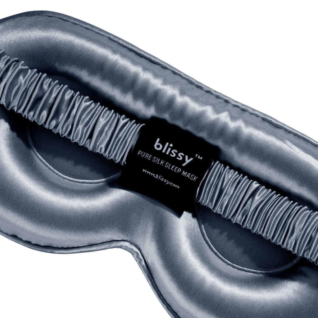 Sleep Mask - Ash blue - Profile