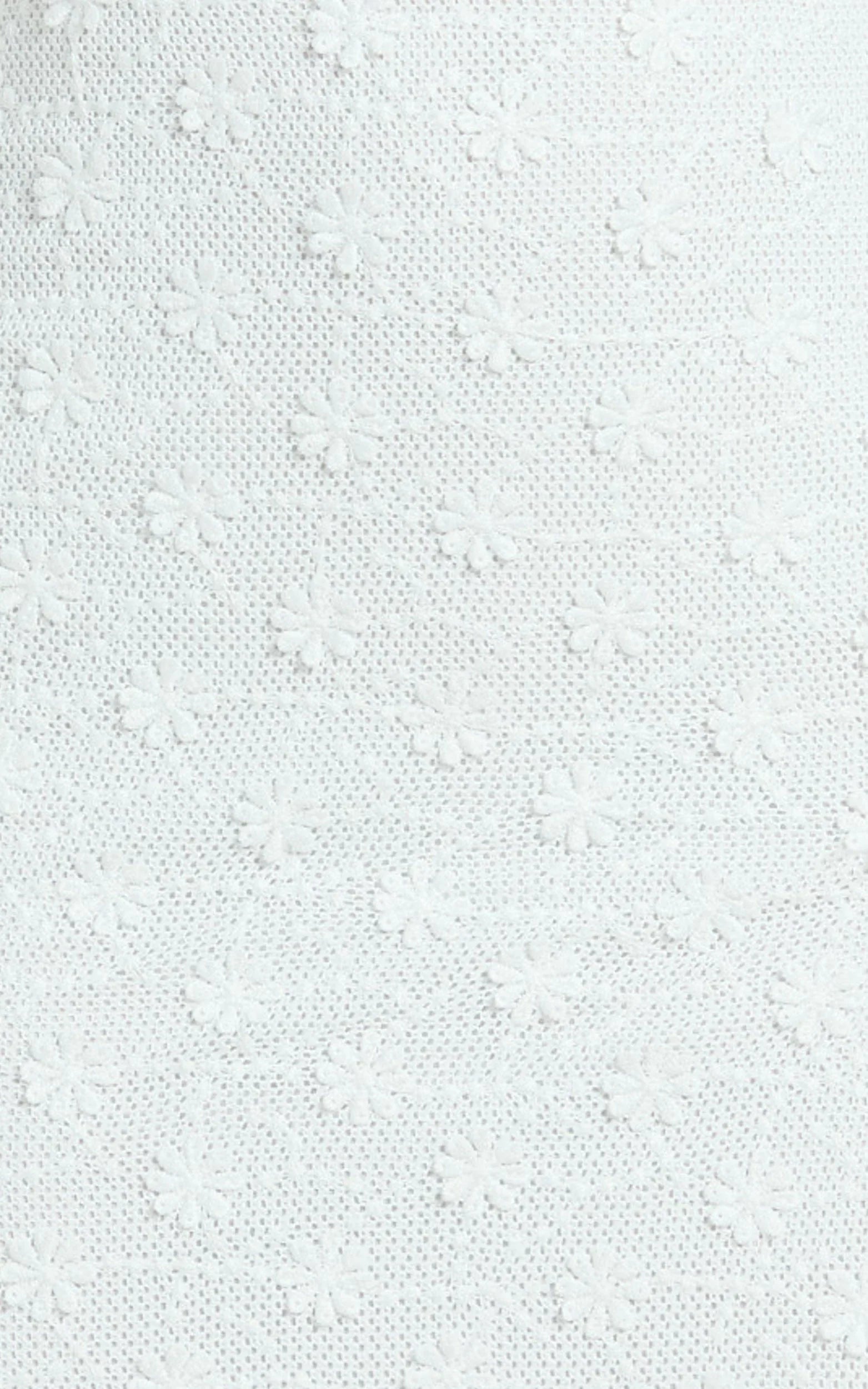 Mimi Maxi Dress - Embroidered Cowl Neck High Split Dress in White