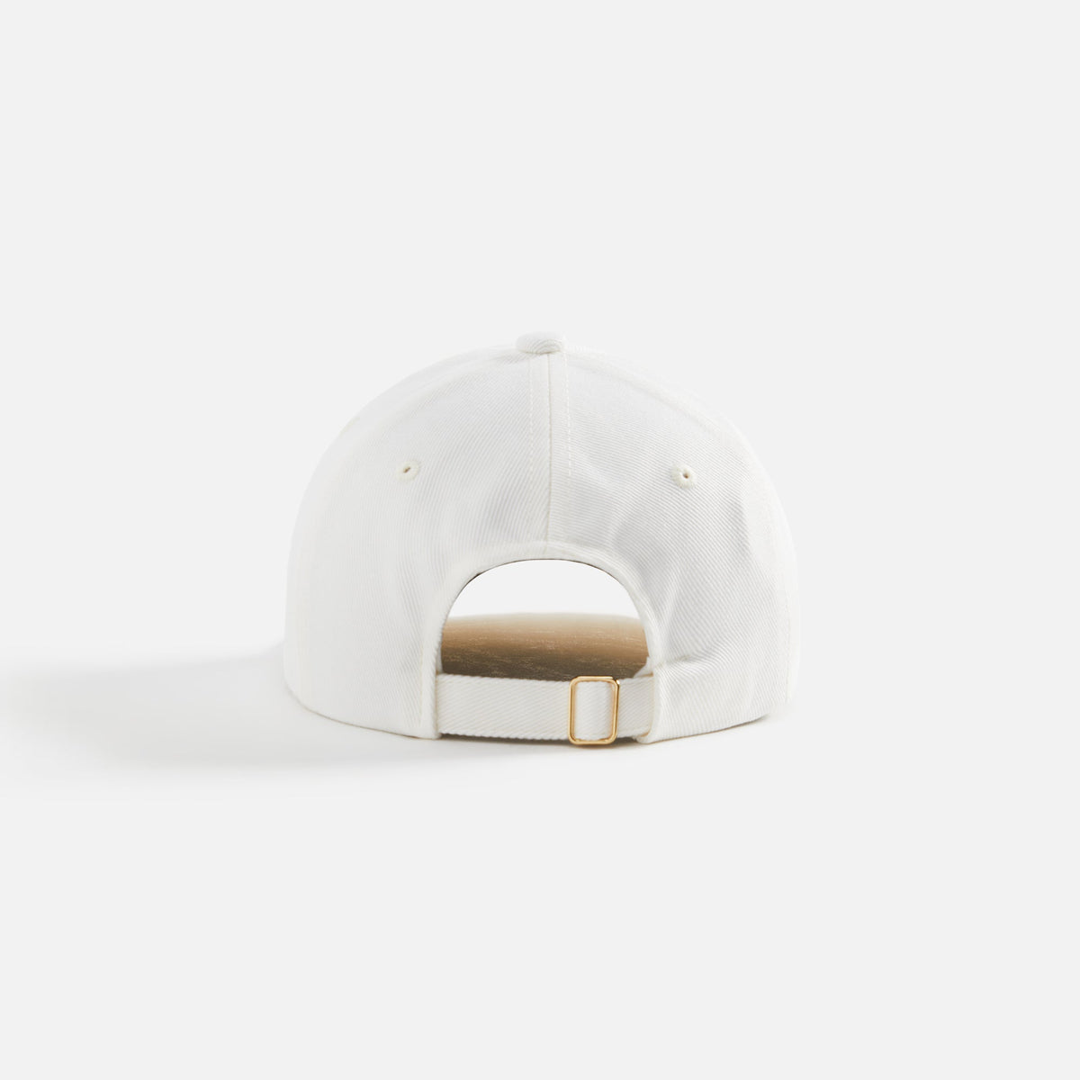 Casablanca Jeu De Tennis Embroidered Cap - White