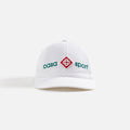 Casablanca Casa Sport Logo Embroidered Cap - White