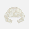 Cotton Citizen Tokyo Crop L/S - Oatmeal Splatter