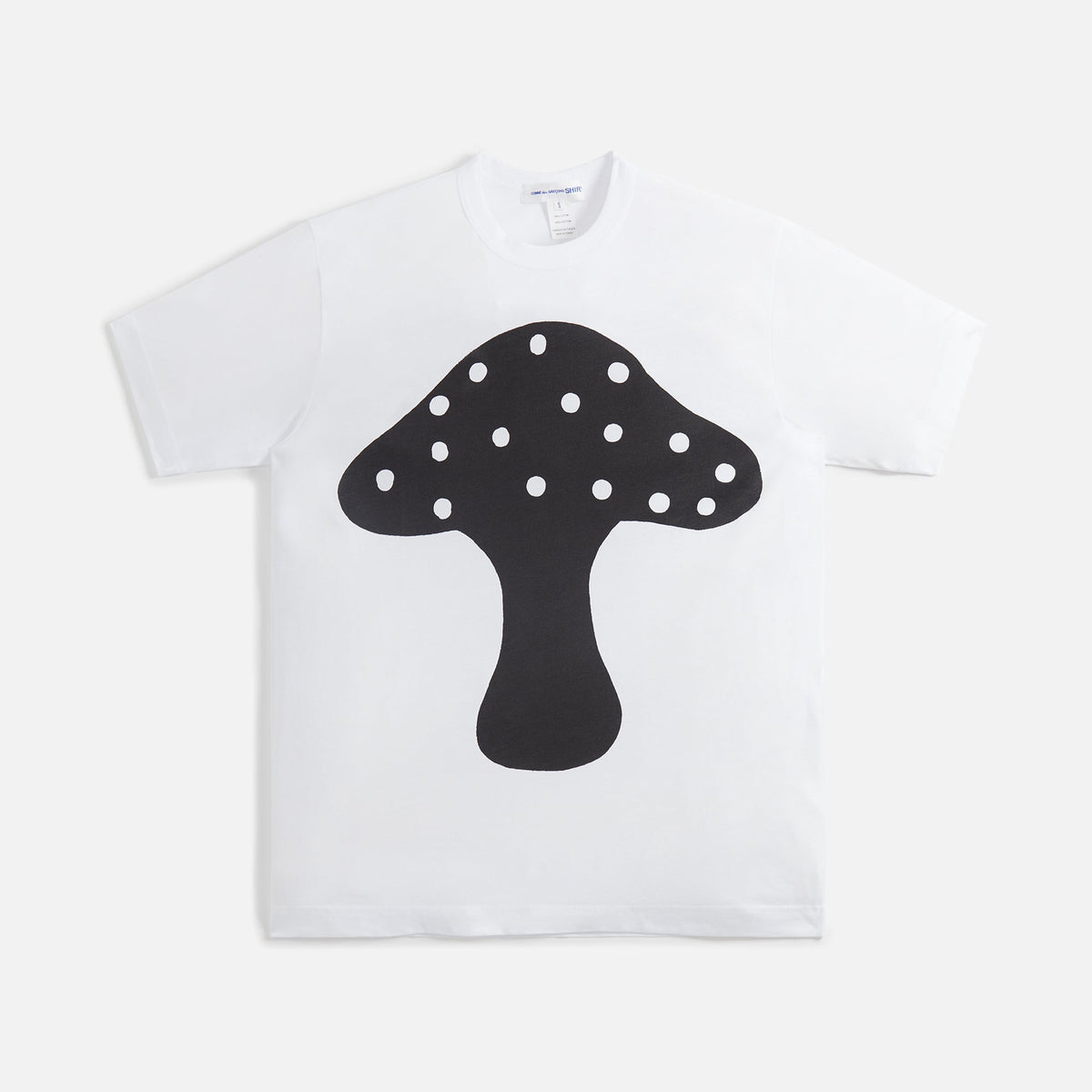 Comme des Garçons Shirt Brett Westfall Pigment Print Tee - White