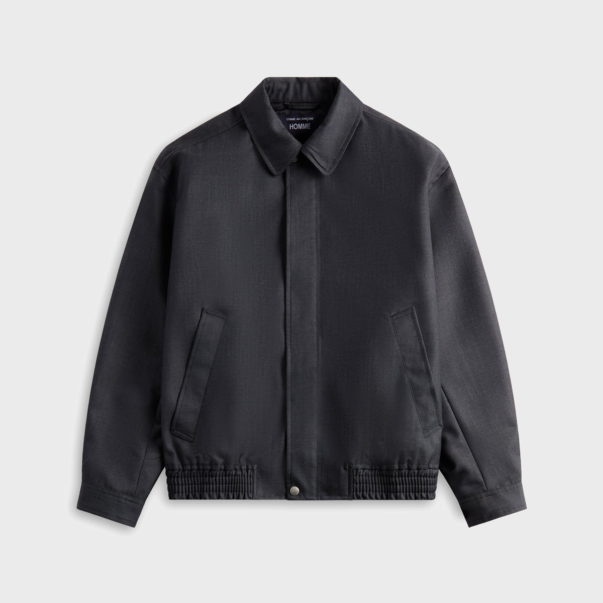 CDG Homme Mohair Wool Blouson - Navy