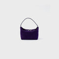 Christopher Esber Turnlock Suede Mini Shoulder Bag - Iris