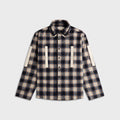Craig Green Plaid Split Shirt - Navy Check