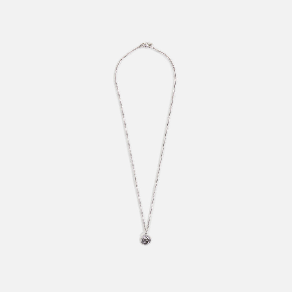 Emanuele Bicocchi Caesar Coin Pendant - Silver