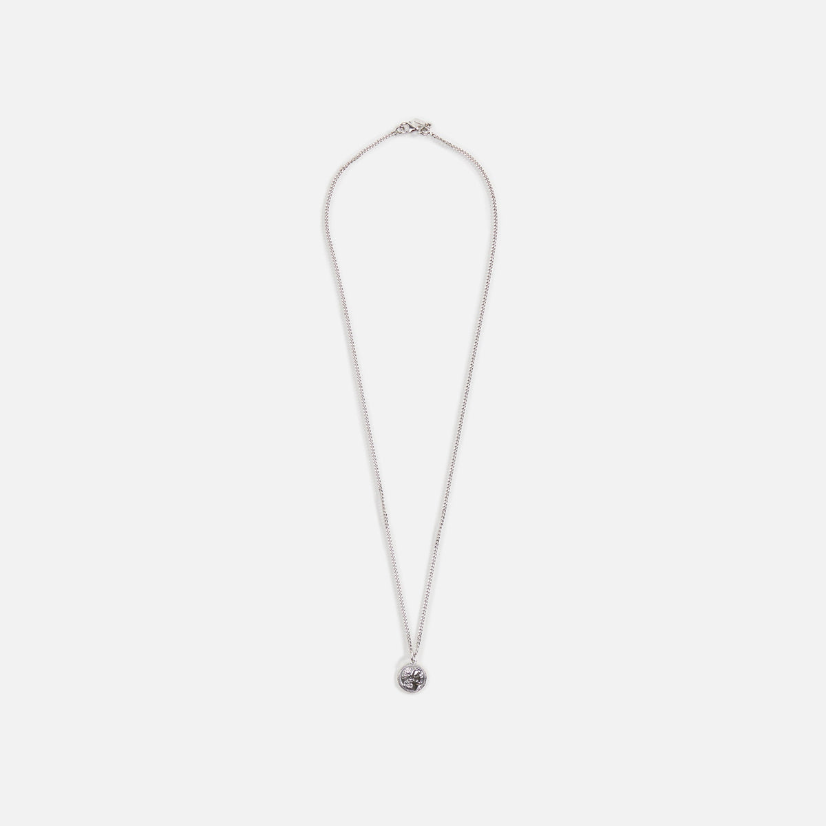 Emanuele Bicocchi Caesar Coin Pendant - Silver