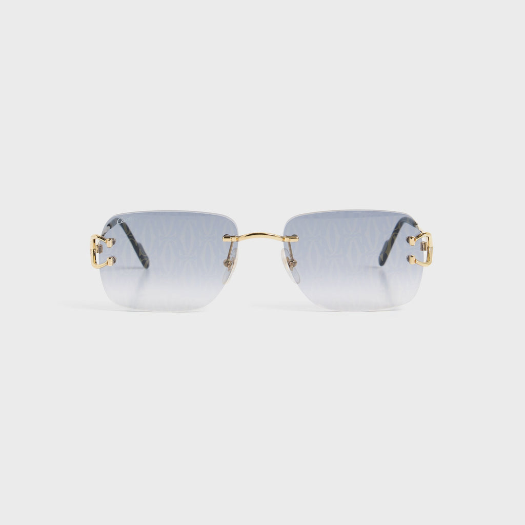 Cartier CT0330S Sunglasses - Gold / Black
