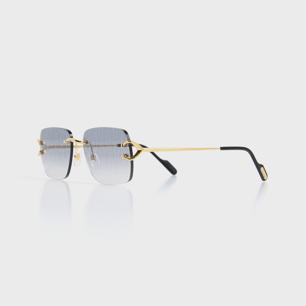 Cartier CT0330S Sunglasses - Gold / Black