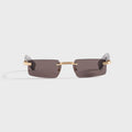 Cartier Rectangular Sunglasses - Black / Gold