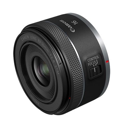 Canon RF16mm F2.8 STM Black Lens - 5051C002 - image 1